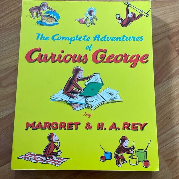 The Complete‎ Adventures of Curious George Book - Picture 1 of 2